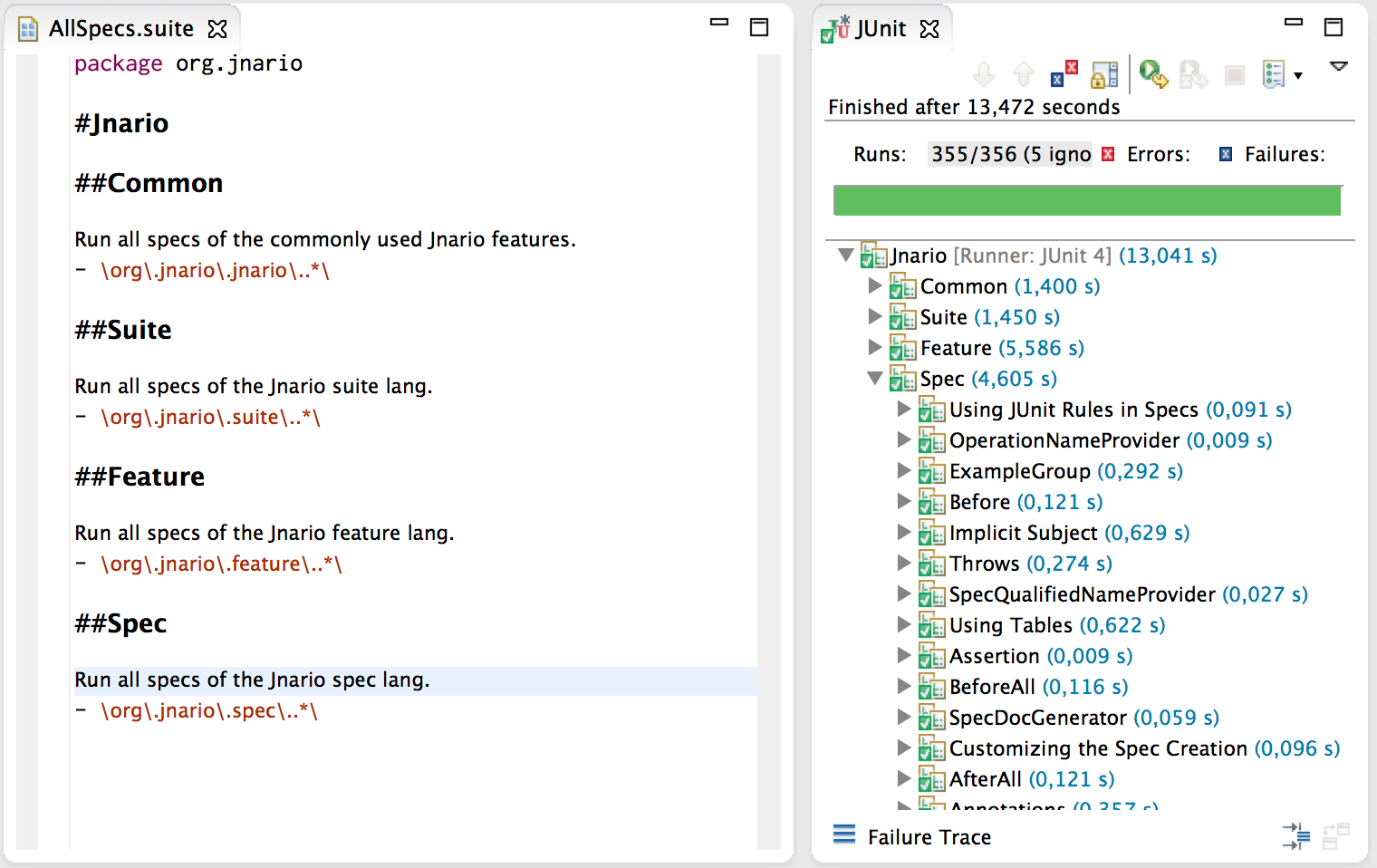 Suite executing all Jnario specs.